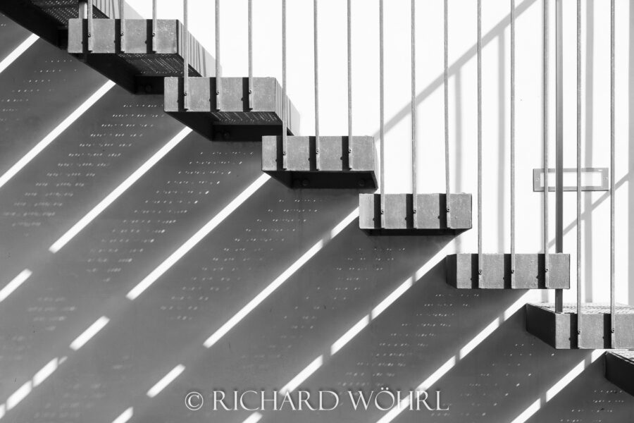 Treppe mit Schatten