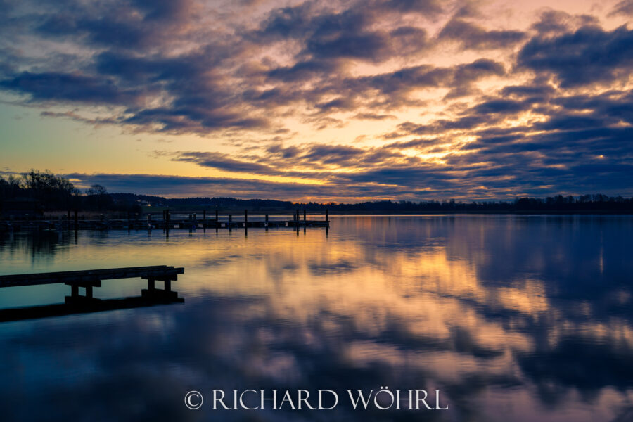 Sonnenaufgang am Chiemsee