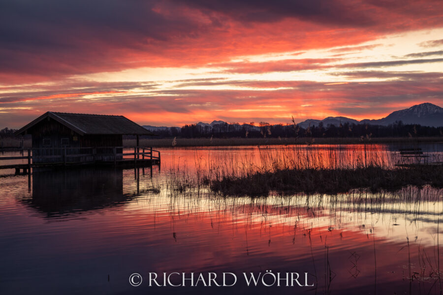 Sonnenaufgang am Chiemsee