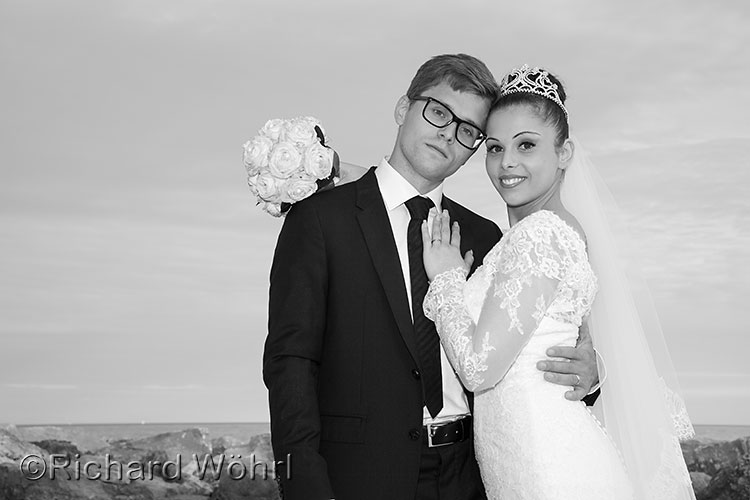 Hochzeit am Meer vom Hochzeitsfotograf in Rosenheim