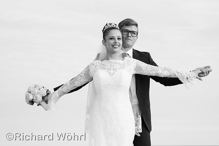 Hochzeit am Meer vom Hochzeitsfotograf in Rosenheim